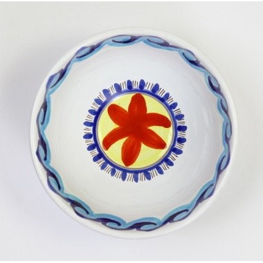 Antipastiera tonda ceramica siciliana de simone Tramontana BUFTR Antipastiera tonda ceramica siciliana de simone Tramontana BUFTR